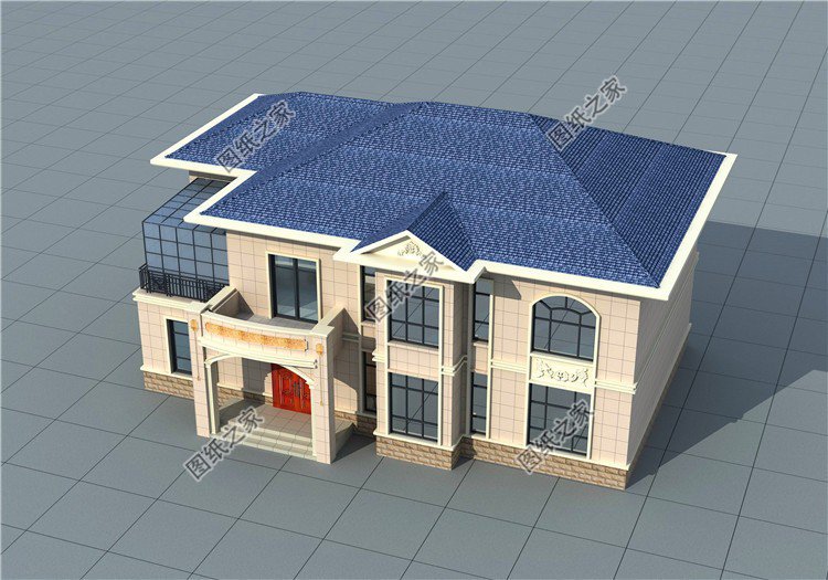 農(nóng)村帶車庫二層樓房設(shè)計圖，在農(nóng)村還是二層帶車庫最受歡迎，不少農(nóng)村朋友都想建