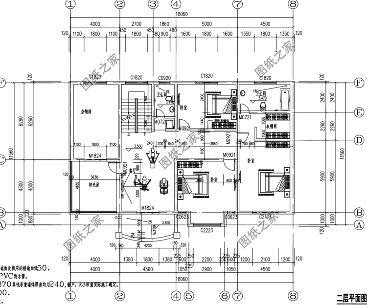 農(nóng)村帶車庫二層樓房設(shè)計圖，在農(nóng)村還是二層帶車庫最受歡迎，不少農(nóng)村朋友都想建