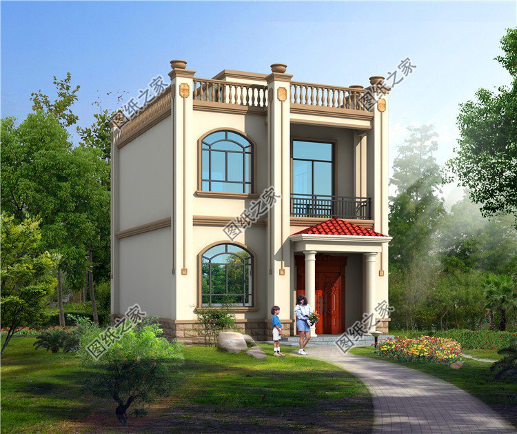 百平內(nèi)二層樓房設(shè)計(jì)圖，小戶型簡單好看，農(nóng)村建房理想戶型