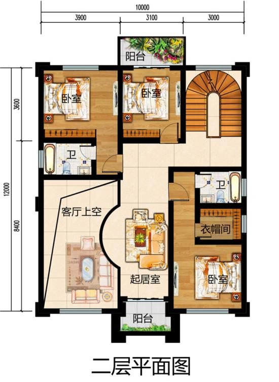 農(nóng)村磚混三層別墅設(shè)計圖，采用磚混結(jié)構(gòu)簡直太實用了，趕快收藏