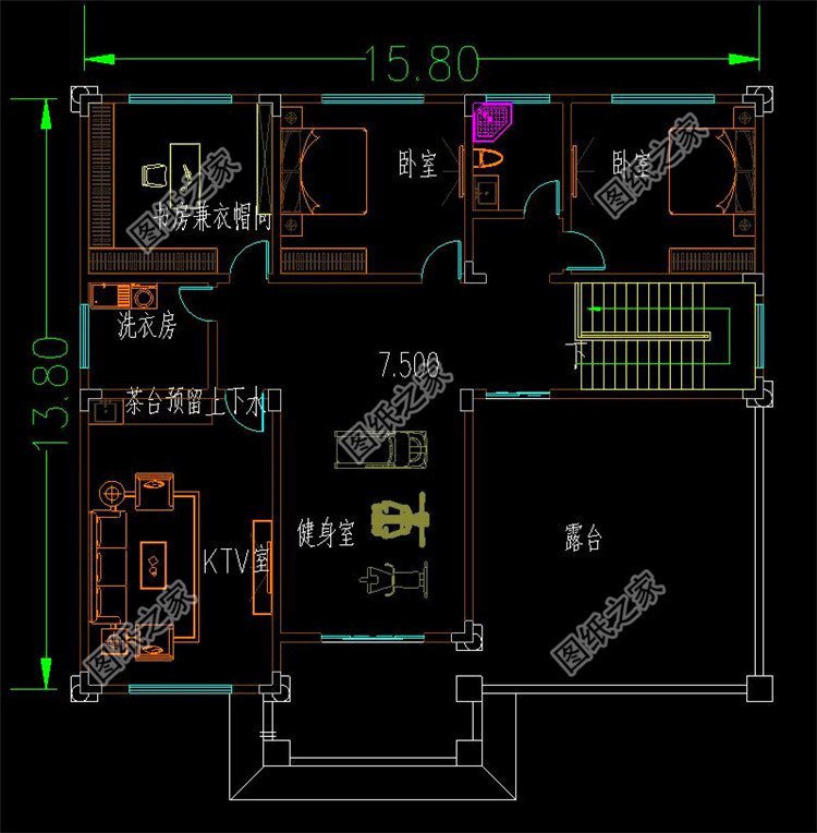 豪華三層自建別墅設(shè)計(jì)圖，不用百萬也可建成，城里人看著只能干羨慕