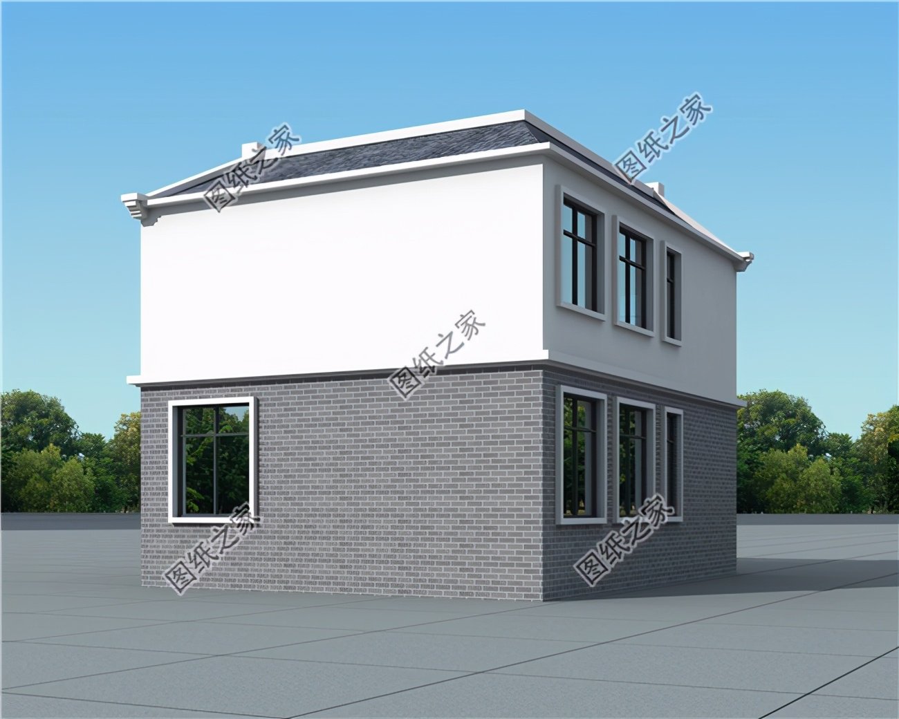 中式仿古別墅戶型圖，有著不一樣的創(chuàng)新和發(fā)展，符合現(xiàn)代生活