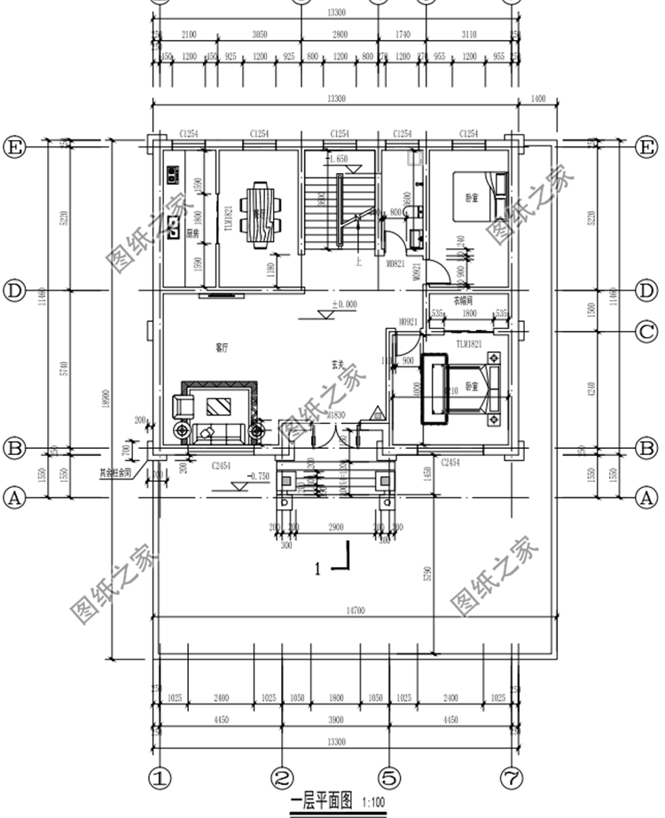 帶地下室三層自建房設(shè)計圖，地下室功能多，一般人都不敢點進來看