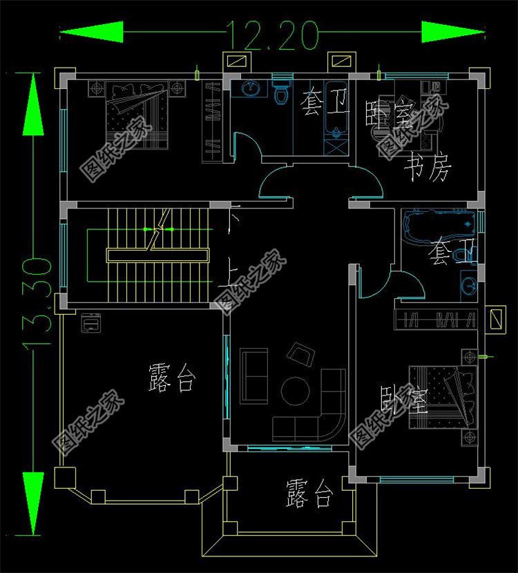 帶地下室三層自建房設(shè)計圖，地下室功能多，一般人都不敢點進來看