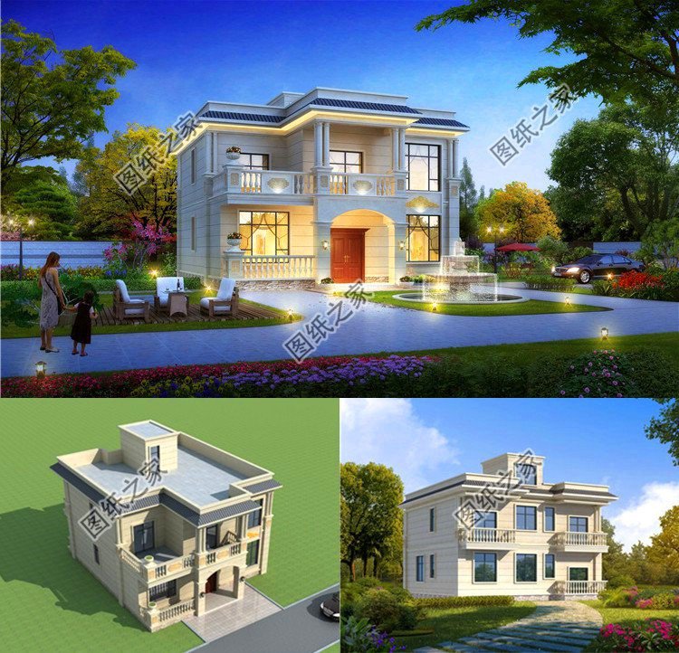 具有代表性的別墅二樓設(shè)計(jì)圖，戶型百看不厭，喜歡收藏回村建一棟