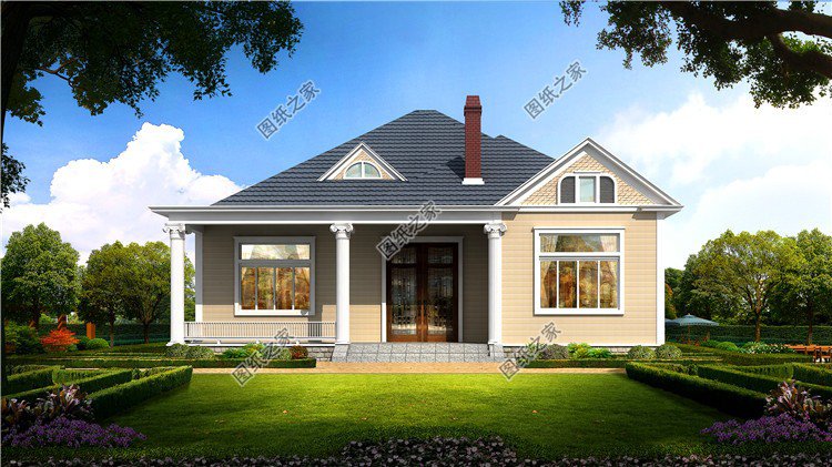 簡單的農(nóng)村平房設(shè)計圖，可比肩城市樓房，簡單、舒適又省錢