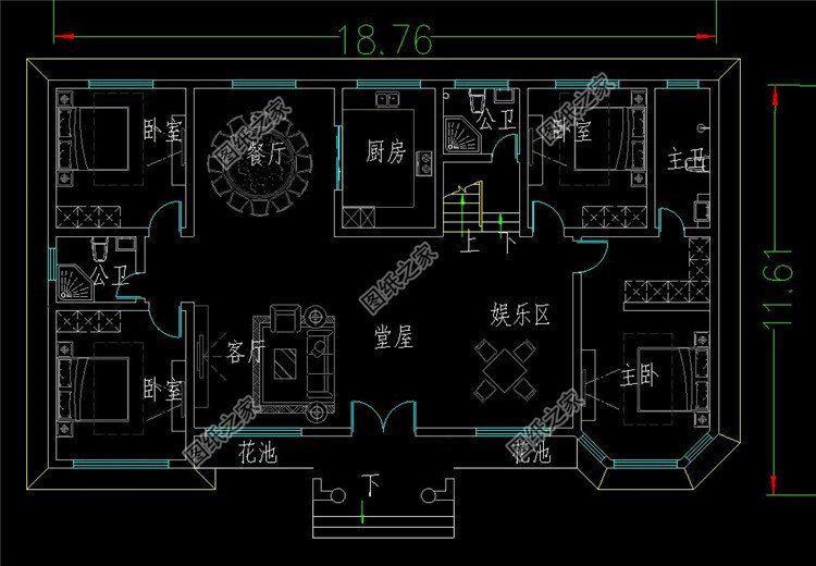 簡單的農(nóng)村平房設(shè)計圖，可比肩城市樓房，簡單、舒適又省錢