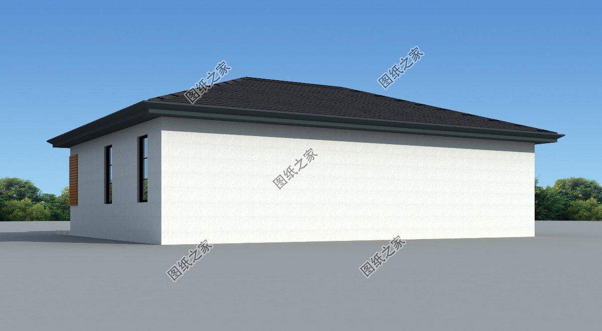 開(kāi)間15米左右的一層自建房，空間足夠大，值得農(nóng)村一建