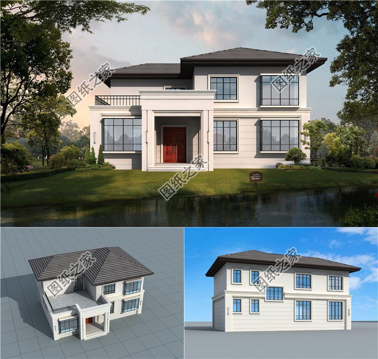 長(zhǎng)9米左右的二層別墅，老家建一棟，合適住著又舒服