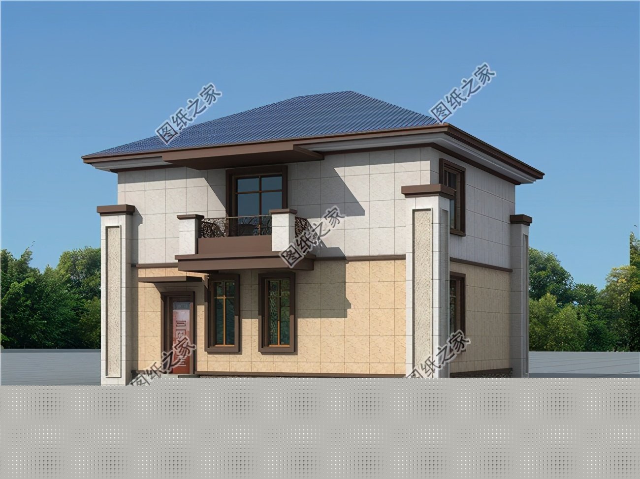 長(zhǎng)9米左右的二層別墅，老家建一棟，合適住著又舒服