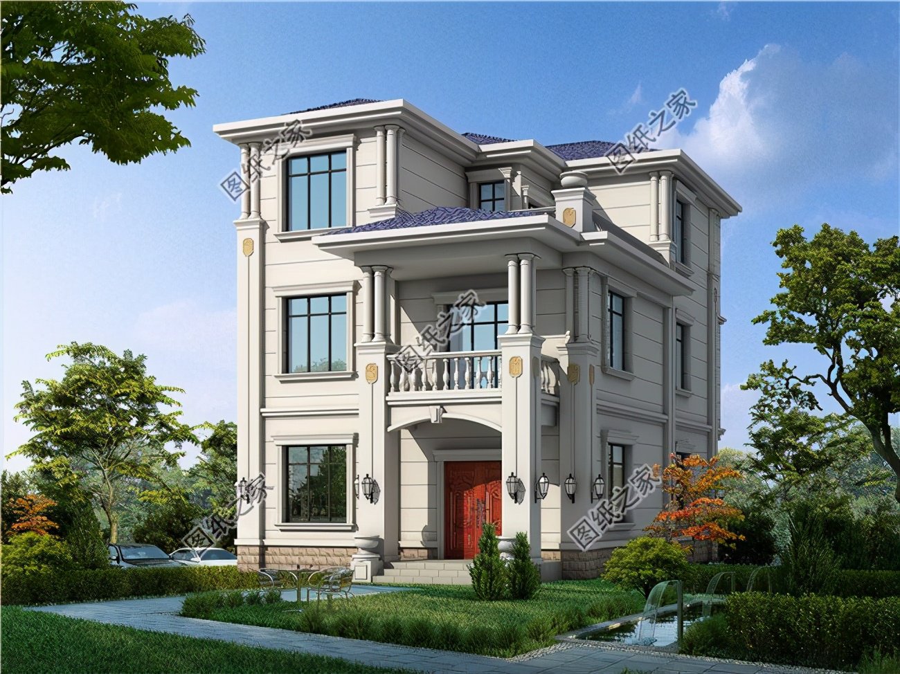 130平米以上的農(nóng)村三層別墅，你家想建幾層，這款適合嗎