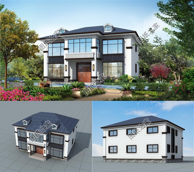 花22萬建農(nóng)村二層別墅，一家人生活其樂融融