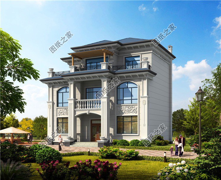 農(nóng)村磚混三層自建房設(shè)計(jì)圖，適合自己的才最舒適，建好讓人百看不厭