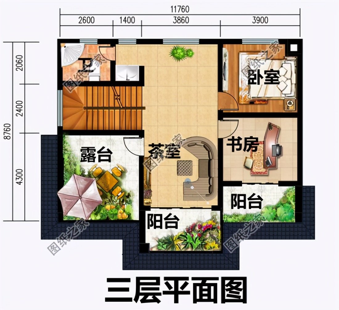 農(nóng)村磚混三層自建房設(shè)計(jì)圖，適合自己的才最舒適，建好讓人百看不厭