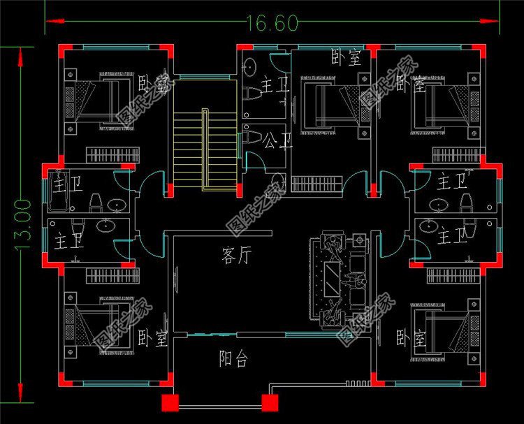 現(xiàn)代風(fēng)二層別墅設(shè)計(jì)圖，建一棟用來(lái)結(jié)婚正合適，布局超贊