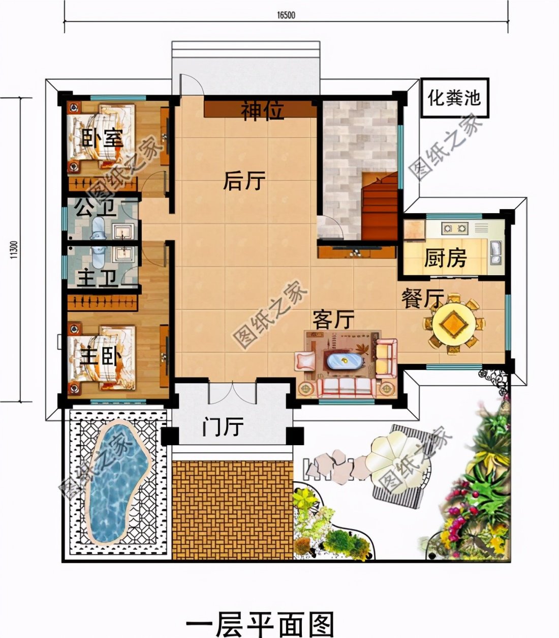 農(nóng)村四層房屋設(shè)計圖，農(nóng)村有錢人都喜歡的設(shè)計，心動不如行動