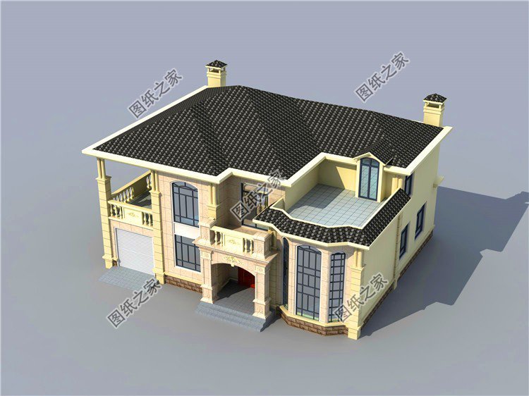 漂亮二層樓房外觀效果圖，這三款高顏值二層戶型總有一款適合你，喜歡收藏