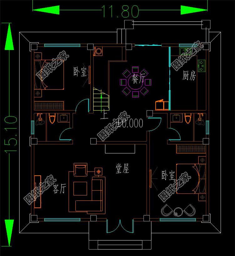 漂亮二層樓房外觀效果圖，這三款高顏值二層戶型總有一款適合你，喜歡收藏