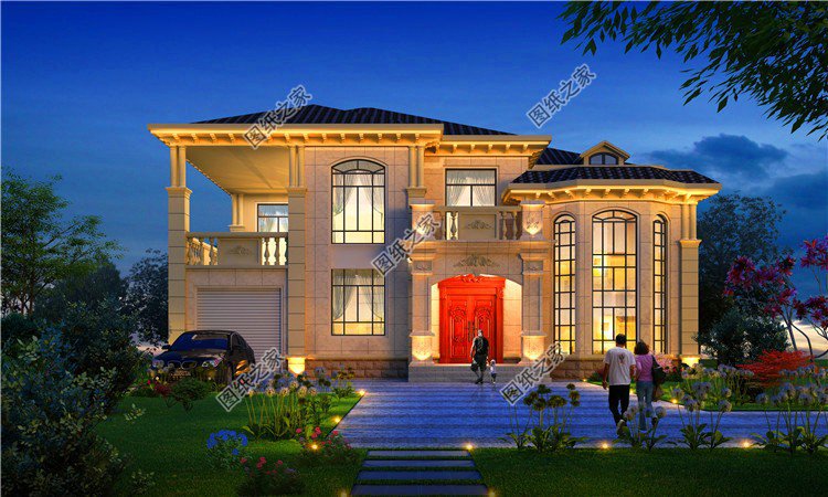 漂亮二層樓房外觀效果圖，這三款高顏值二層戶型總有一款適合你，喜歡收藏