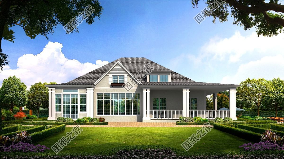 自建農(nóng)村一層房，這樣的小別墅符合你的胃口