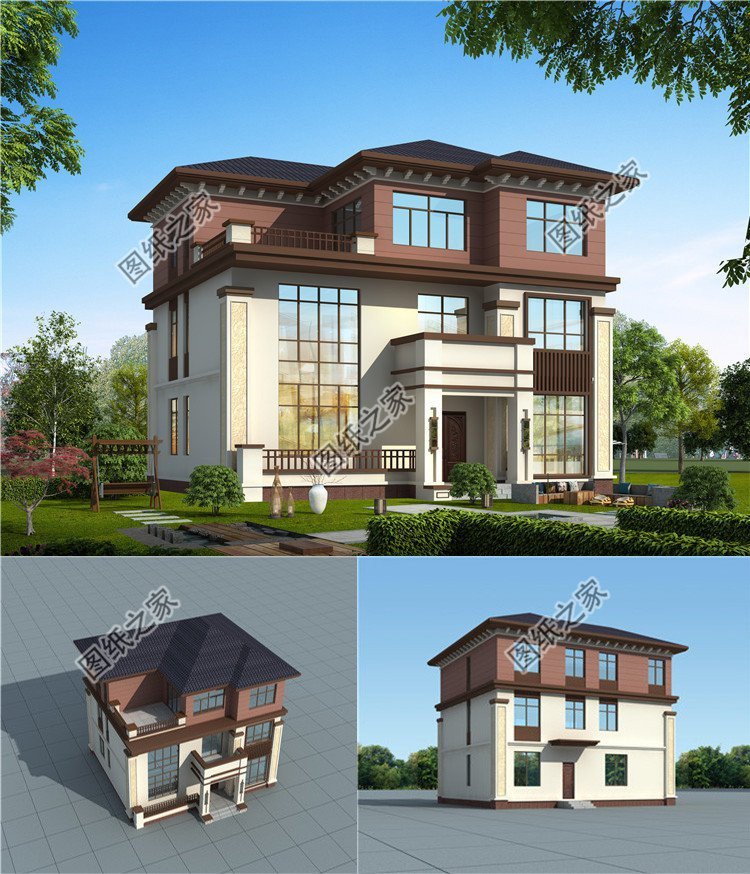 有傳統(tǒng)堂屋戶型的自建房，布局真心的贊！