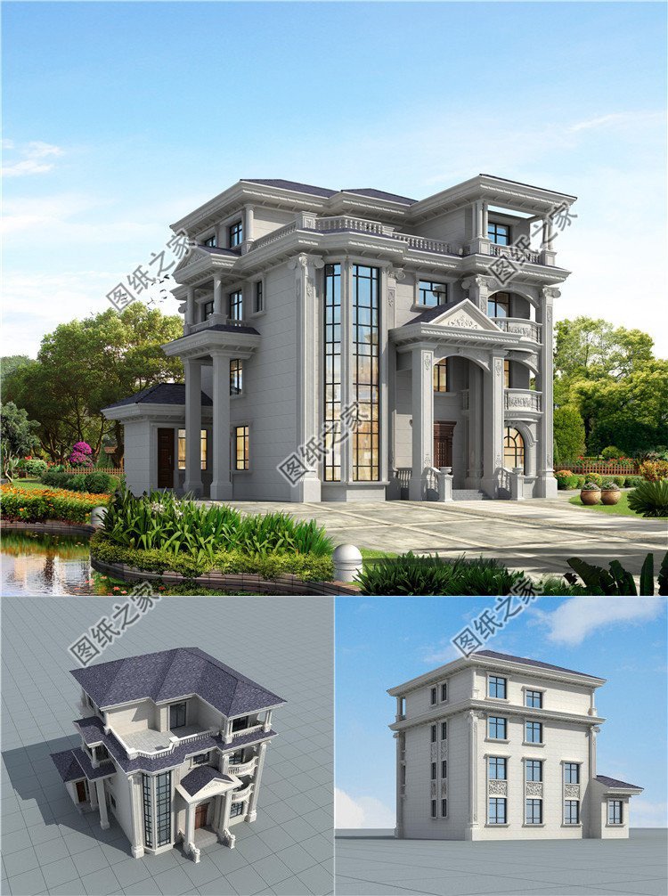 農(nóng)村四層自建房設(shè)計，寬敞大氣一墅獨享