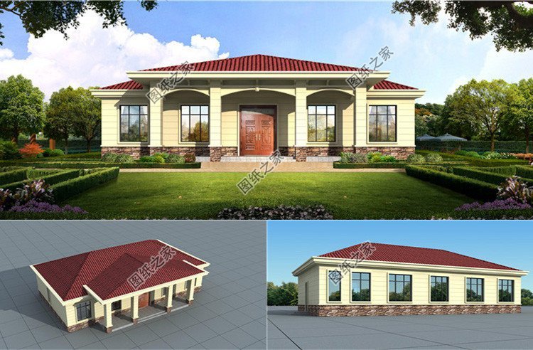 帶兩衛(wèi)的一層自建房，從城里回鄉(xiāng)蓋養(yǎng)老房？收藏它就夠了