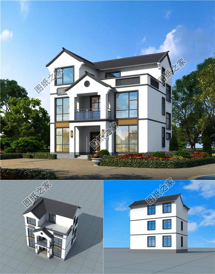 主體20萬(wàn)的自建房設(shè)計(jì)圖，戶型美觀造價(jià)低，簡(jiǎn)直為農(nóng)村朋友量身定做