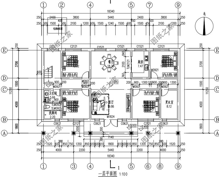 現代別墅外觀效果圖，前兩套80后最愛，但大多數人還是選擇建第三套