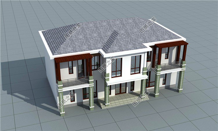 現代別墅外觀效果圖，前兩套80后最愛，但大多數人還是選擇建第三套