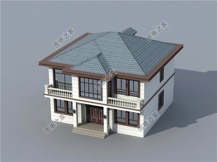 現代別墅外觀效果圖，前兩套80后最愛，但大多數人還是選擇建第三套