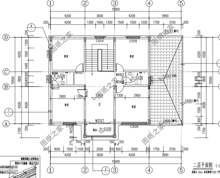 農(nóng)村二層簡(jiǎn)單別墅圖片，趁著別人還沒建趕緊收了給自家安排上