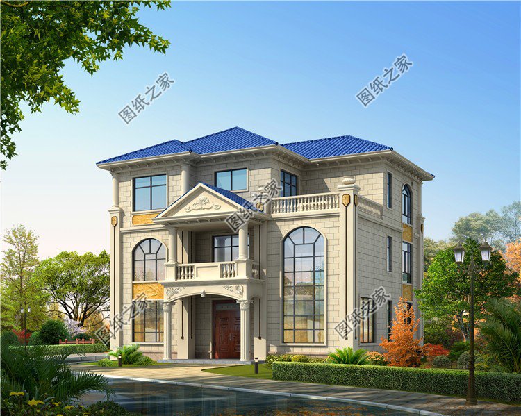 新農(nóng)村自建別墅設(shè)計圖，農(nóng)村別墅就是這么美，收藏建房供參考