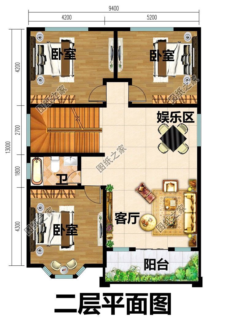 9米開間自建房設(shè)計(jì)圖，外觀美觀大方，造價(jià)絕對(duì)經(jīng)濟(jì)實(shí)惠