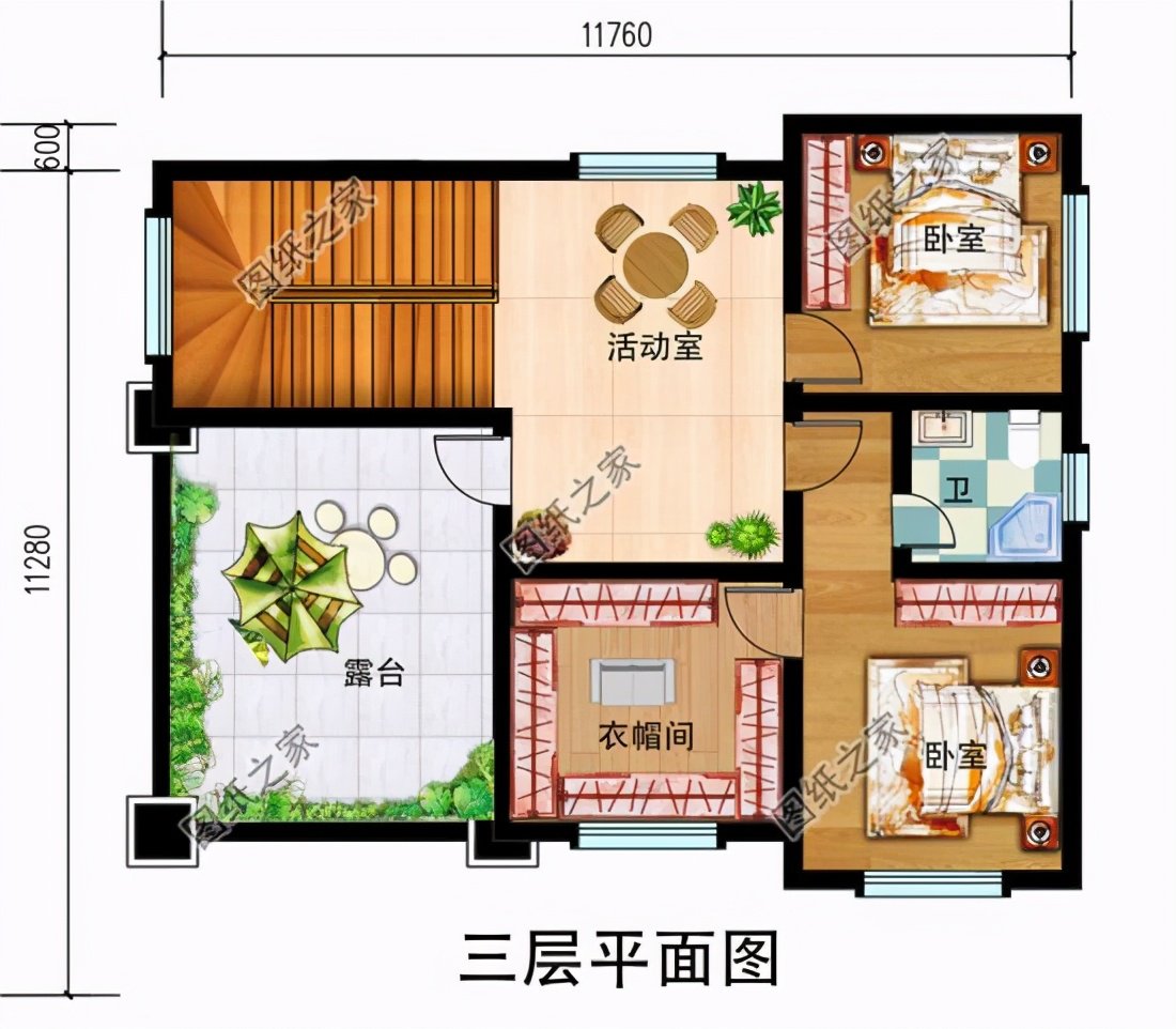 占地110平米房子設(shè)計(jì)圖，回村建房的好選擇，錯(cuò)過(guò)可有的后悔了