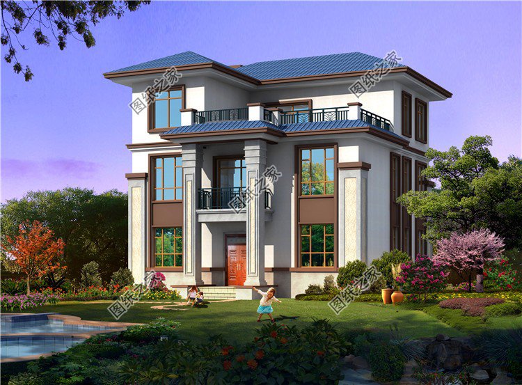 農(nóng)村三層房屋設(shè)計(jì)效果圖，這才是真正值得建的好房子，快收藏圖紙