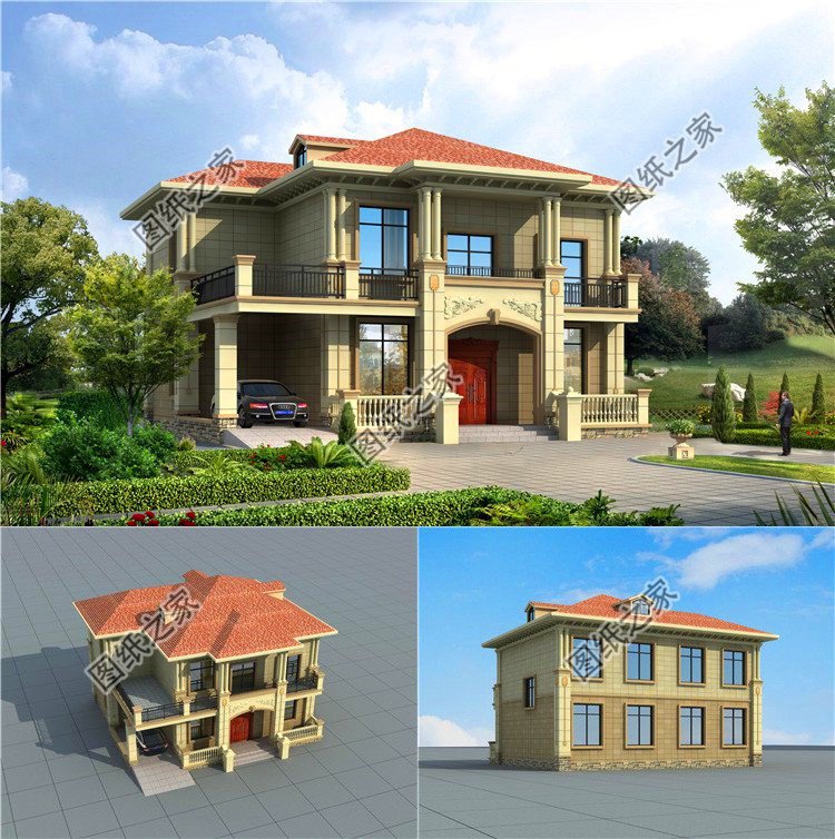 好看又簡單的二層樓房設(shè)計(jì)圖，風(fēng)格款式不同，收藏好建房