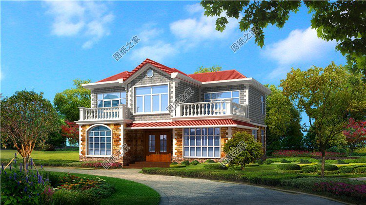 新農(nóng)村小別墅設(shè)計圖，不僅美觀還接地氣，看了你愿意回村建嗎？