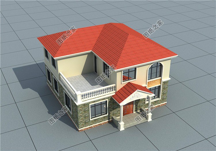 農(nóng)村普通自建房戶型圖，這三款同樣大氣，最后一款我真的愛了