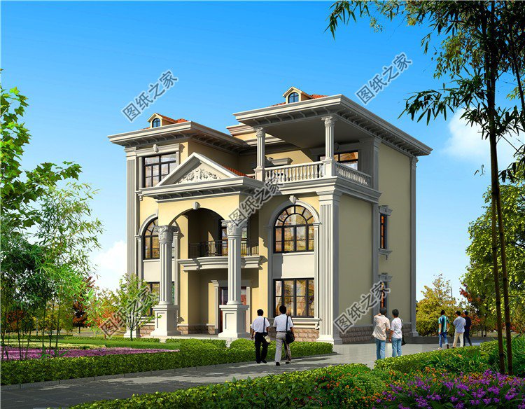 鄉(xiāng)村三層別墅設(shè)計效果圖，這三款在農(nóng)村簡直太受歡迎，收藏了