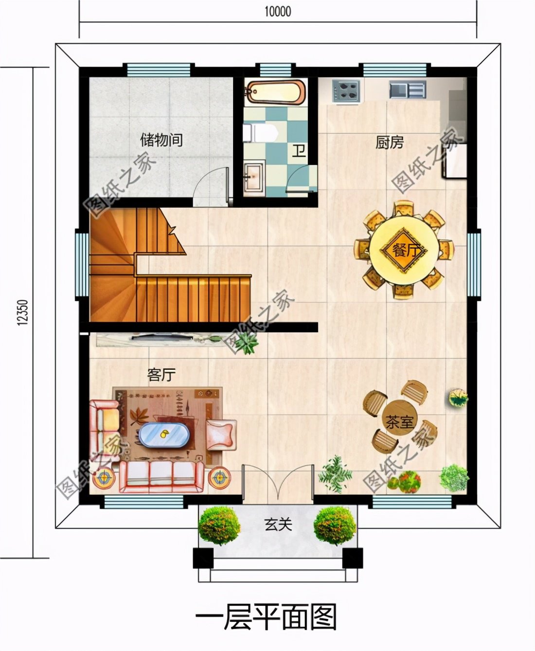 三款實(shí)用性超強(qiáng)的三層實(shí)用帶露臺(tái)別墅設(shè)計(jì)圖，建上一棟太有面子