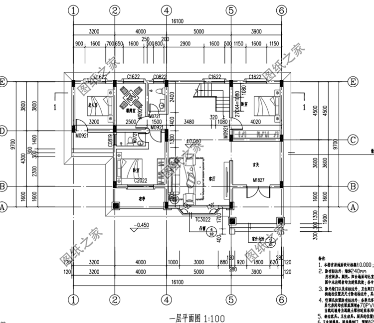 私人建房設(shè)計圖紙設(shè)計圖，戶型好看又實用，舒適感滿滿