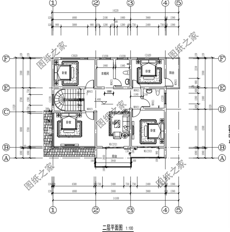 最新農(nóng)村住房設(shè)計(jì)圖，戶型不錯(cuò)，收了圖紙趕快回老家建去吧