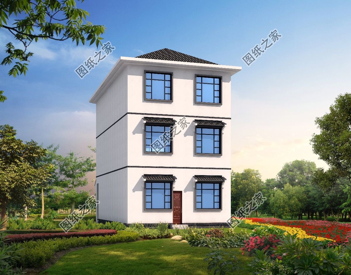 寬7米的農(nóng)村別墅，這三款我都看花眼了