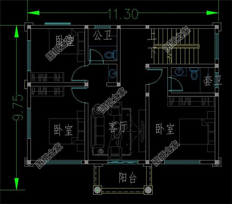 110平米左右的三層別墅，你家建了嗎？