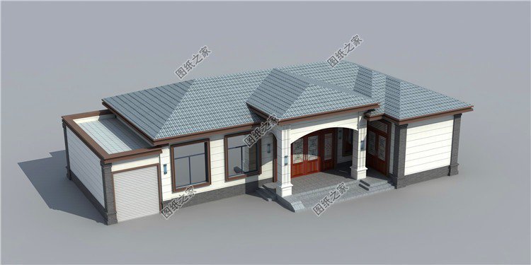 簡約一層平房自建房設計圖，這幾套戶型實實在在，選一套喜歡的建沒壓力