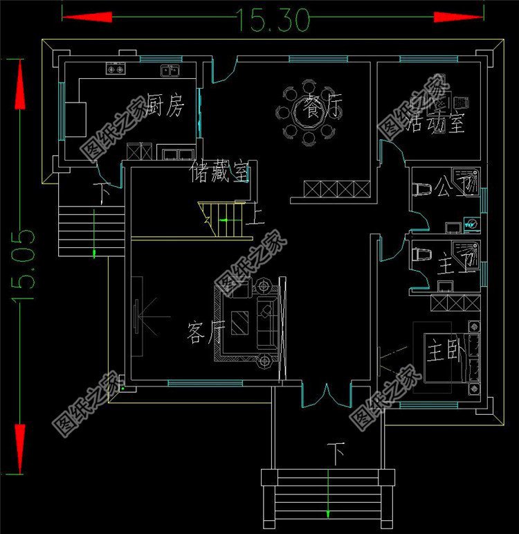 農(nóng)村建二層樓別墅圖片，布局大氣經(jīng)得起推敲，光看著就是一種享受