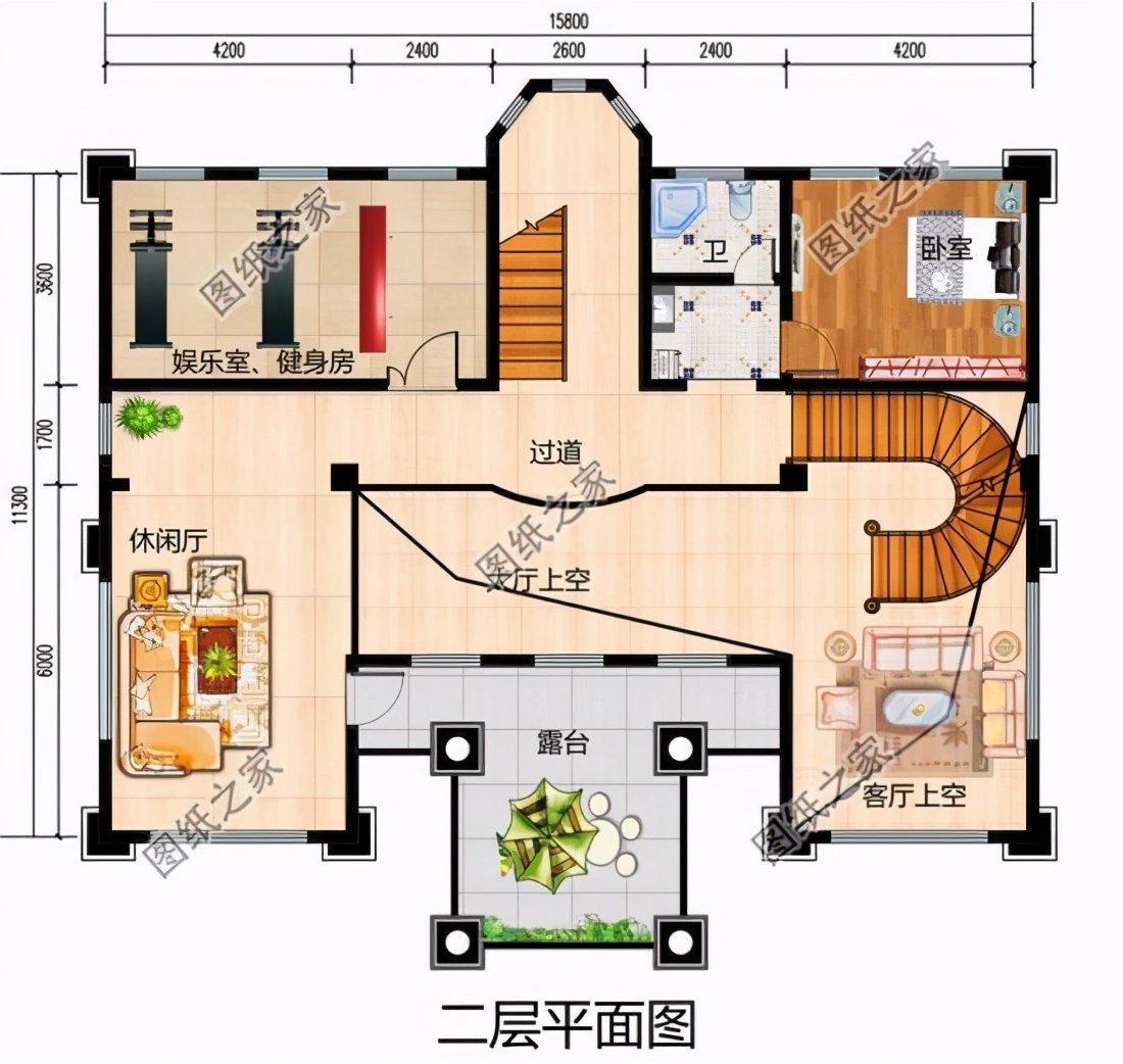 布局實(shí)用造價(jià)經(jīng)濟(jì)的農(nóng)村新式小別墅設(shè)計(jì)圖，絕對是值得建的好房子