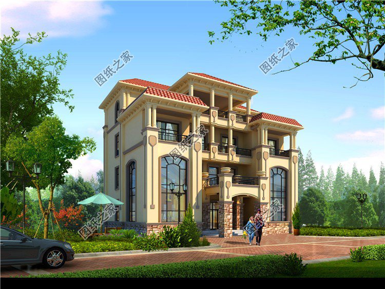 布局實(shí)用造價(jià)經(jīng)濟(jì)的農(nóng)村新式小別墅設(shè)計(jì)圖，絕對是值得建的好房子