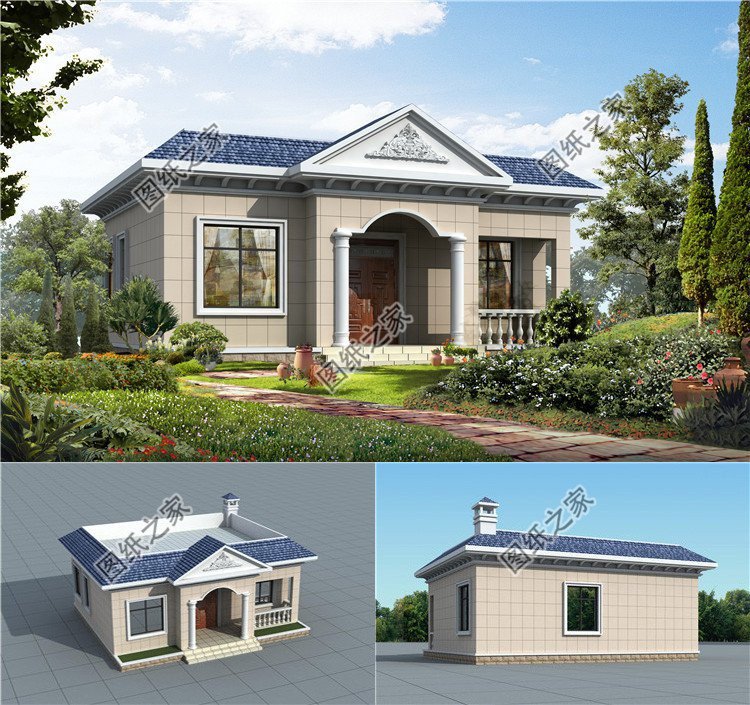 小戶(hù)型的農(nóng)村別墅，農(nóng)村人手一棟的代表作